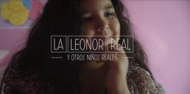 Fotograma del vdeo de la campaa #LeonorDejaLaEscuela