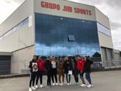 El alumnado del programa Formatate de la Fundacin Secretariado Gitano en Lugo visita Jim Sports