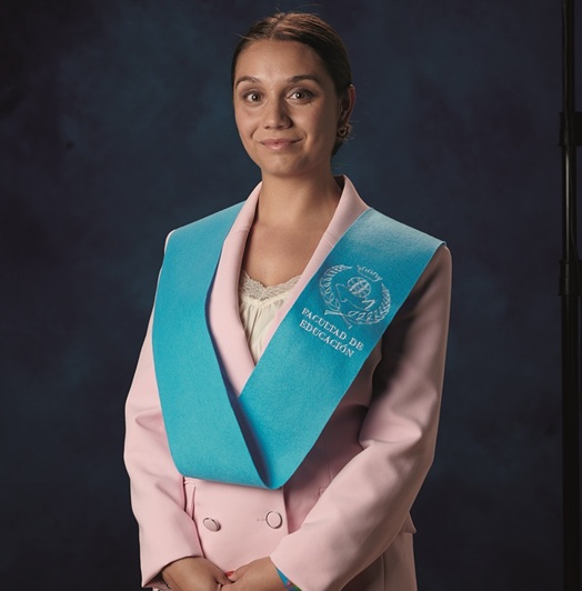 Carmen Jiménez, graduada universitaria