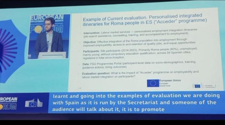 Fundaci�n Secretariado Gitano participa en el European Employment and Social Rights Forum 2026