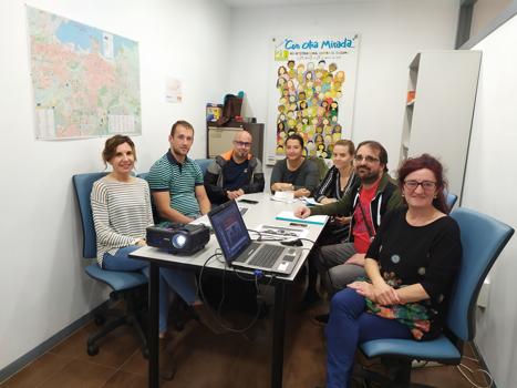 FSG Asturias recibie una visita del Proyecto Erasmus+ 