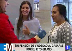 Mª Luisa Muñoz, “la Nena”, demanda su pensión de viudedad, con el apoyo de la FSG, en el Tribunal Europeo de Derechos Humanos