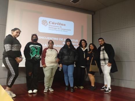 FSG Pontevedra y FSG Vigo participa en el I Encuentro de juventud referente en la comunidad gitana celebrado en Vilagarcía de Arousa