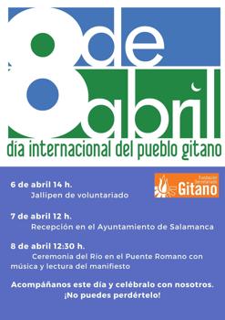 FSG Salamanca conmemora el 8 de Abril. Día Internacional del Pueblo Gitano