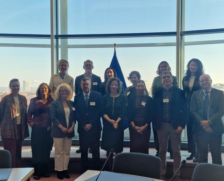 C�ritas, Cruz Roja, Fundaci�n ONCE y Fundaci�n Secretariado Gitano mantenemos reuniones de alto nivel en Bruselas para defender el futuro del FSE