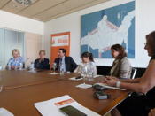 La Fundación  Secretariado Gitano en Valladolid recibe a delegación del Gobierno de Macedonia para conocer su trabajo