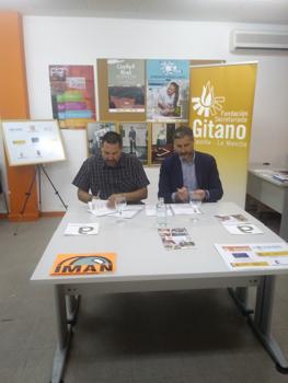 La Fundación Secretariado Gitano en Puertollano renovó un convenio de colaboración regional con la empresa Iman Temporing