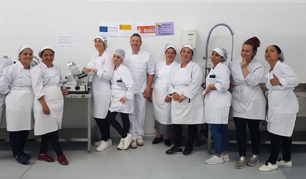 Las participantes del Programa Sara Rom de la FSG Palencia finalizan la formacin ocupacional con prcticas no laborales en empresa