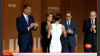 Soledad Soto, FSG- Barcelona coordinator receives the award of hands of the Kings