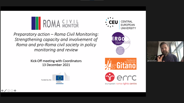 Primera reunión de los coordinadores nacionales seleccionados para la implementación del nuevo proyecto Roma Civil Monitor 