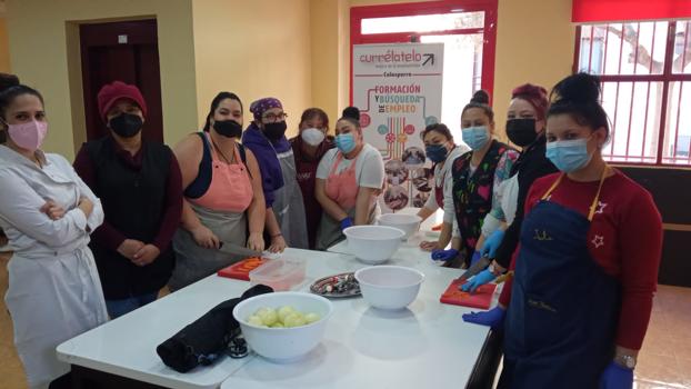 Formación Competencial Profesional de cocina Ecológica y Digitail de FSG Murcia en Calasparra