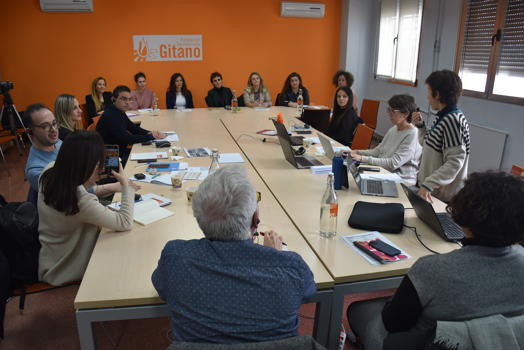 Delegation of the Greek government visits the Fundación Secretariado Gitano to know more about our programmes