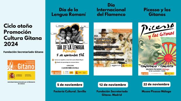Arranca el II Ciclo Promocin de Cultura Gitana de Otoo 2024 de la Fundacin Secretariado Gitano