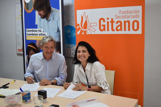 Fundación Secretariado Gitano y Empieza por educar firman un convenio de colaboración para hacer decrecer la brecha de desigualdad en materia educativa