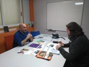 Visita del Grupo En Marea a nuestras oficinas en Vigo. 
