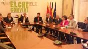 Firma de Convenio entre Elche Convive y la FSG de Elche