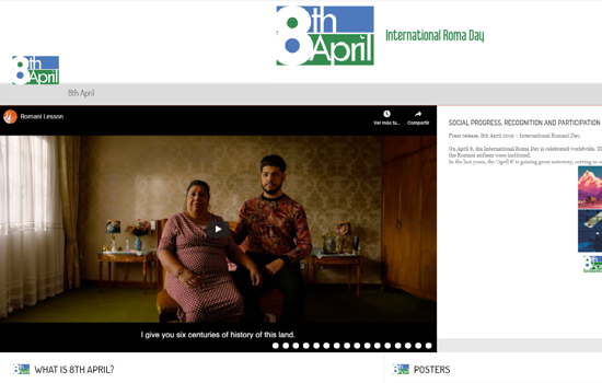 Do know our site dedicated to our campaigns on the 8th of April, International Day of the Roma people? Click to know more