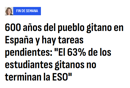 Entrevista a la FSG en la COPE con motivo de los 600 aos del Pueblo Gitano en Espaa