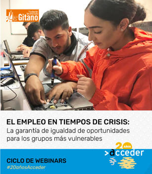 “El empleo en tiempos de crisis”, ciclo de webinar sobre la garanta de igualdad de oportunidades para los grupos ms vulnerables