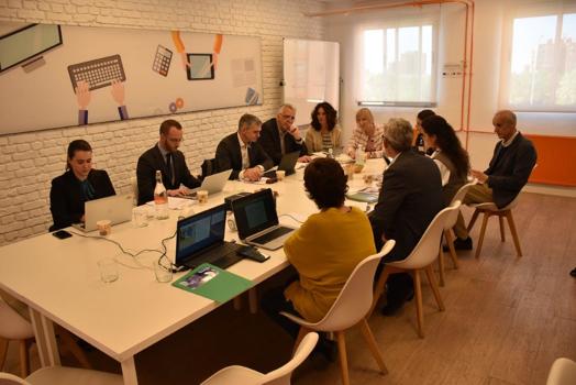Delegation of the European Economic and Social Committee visits the Fundación Secretariado Gitano in Madrid
