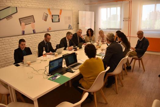 Delegation of the European Economic and Social Committee visits the Fundacin Secretariado Gitano in Madrid