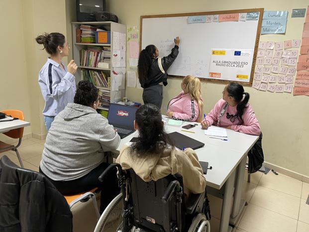 Llega el final de curso para las aulas Graduado ESPA Ecca FSG Vigo