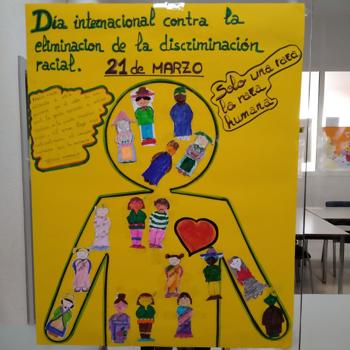 El Caixa Proinfacia de FSG Badajoz celebra el 21 de Marzo, Da Internacional de la Eliminacin de la Discriminacin Racial 2022
