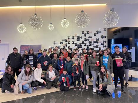 ¡Nos vamos al cine! El alumnado de FSG Vigo despide el primer trimestre