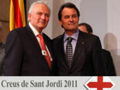 Juan de Dios Ramrez Heredia galardonado con la Cruz de San Jordi