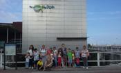 Familias del Programa de Comunidad Roma/gitana de Oviedo visitan el Acuario de Gijn