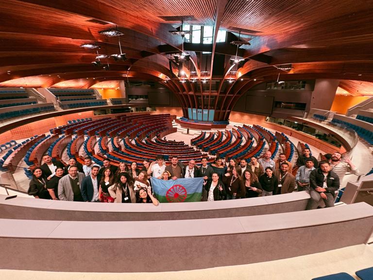 Roma Youth Together: la juventud gitana se re�ne en Estrasburgo para celebrar el 8 de abril