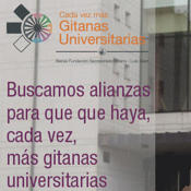 Buscamos alianzas para que haya ms gitanas universitarias Te unes?