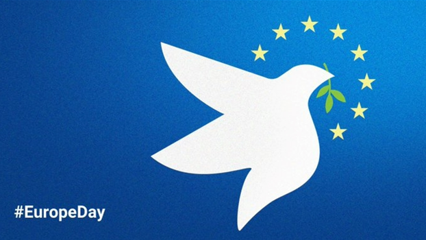 Este 9 de mayo 2022, Da de Europa, con la mirada puesta en Ucrania, reclamamos los valores de paz, solidaridad y unidad que inspiraron la creacin de la actual Unin Europea.