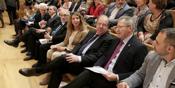 Pedro Puente, presidente de la Fundacin Secretariado Gitano, en la celebracin de los 40 aos de la Constitucin Espaola celebrados en Castilla y Len