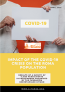 Portada del estudio Impact of the COVID-19 crisis on the Roma population