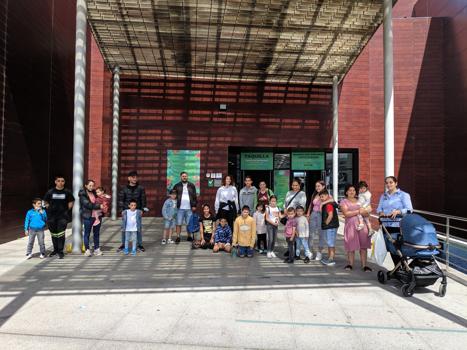 Visita al Acuario de Gijón del Programa Rroma/Gitanos del Este de FSG Asturias