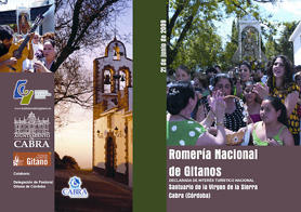 Cartel de la Romería Nacional de Gitanos en Cabra