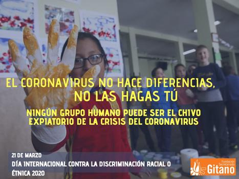 21 de marzo. Día internacional de la eliminación de la discriminación racial 2020