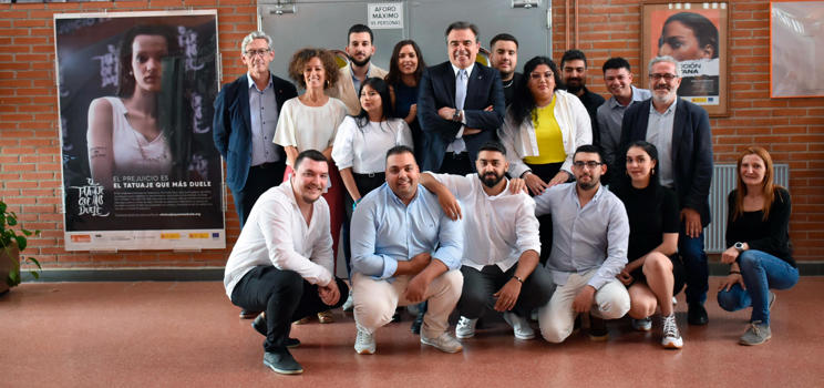 Fundacin Secretariado Gitano receives the visit of the Vice President of the European Commission Margaritis Schinas 