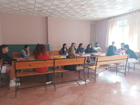 Acción grupal de FSG Badajoz con Jóvenes de Montijo