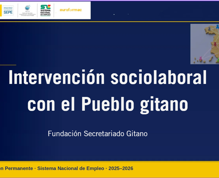 Colaboramos con el SEPE para formar a profesionales en la atenci�n espec�fica a la poblaci�n gitana