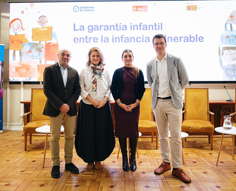 Organizamos con la Plataforma de Infancia la jornada “La Garanta Infantil entre la infancia vulnerable”