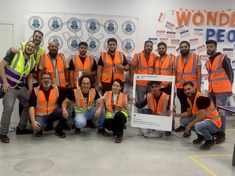 FSG Alicante visita al centro de logstica de Amazon en Alicante