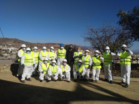 FSG Murcia finaliza la formacin ocupacional “Actividades auxiliares de construccin