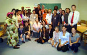 Representantes de las organizaciones sociales participantes en la formación de la CEDAW.