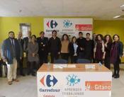 La Fundacin Secretariado Gitano en Barcelona firma un convenio de colaboracin con Carrefour para el desarrollo de la 6 edicin del programa de empleo Aprender Trabajando