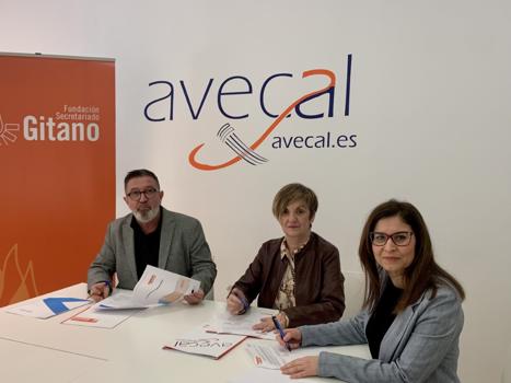 Avecal y Fundacin Secretariado Gitano firman un convenio de colaboracin 