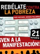 Movilizacin contra la Pobreza del 15 al 21 de Octubre