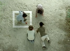 Single frame of the campaign spot Employment makes us equal, which received the award for Best Cinema and Television Spot at the Publifestival of Malaga.