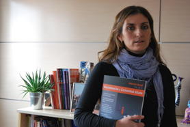 Sara Giménez, responsible of the Area for Equal Treatment of the FSG.